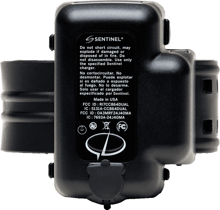 ERA-GPS-PICTURE Ned L Polk Incorporated | black ankle monitor by Sentinel